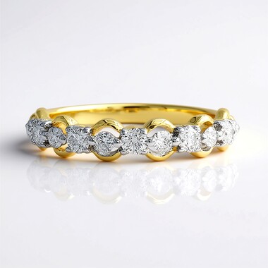Bague en or et Diamant SI1 (G) (Annette)