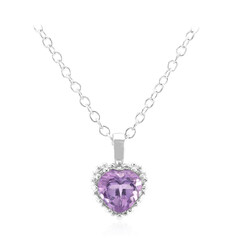 Amethyst-Silberhalskette