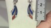 Pendientes en plata con Zircón (SAELOCANA)