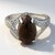 Bague en argent et Quartz Dinosaure