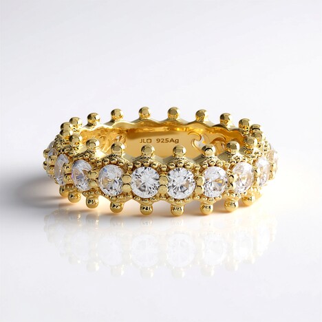 Anello in argento con Zircone (Dallas Prince Designs)