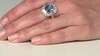 Anillo en oro con Aguamarina de Brasill AAA (CIRARI)