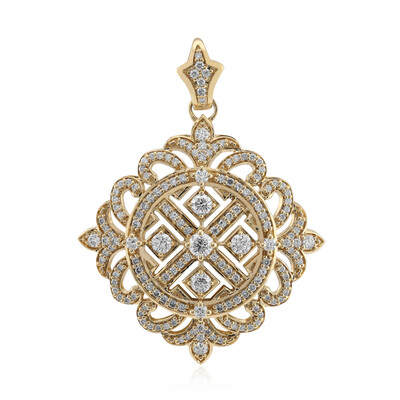 Colgante en oro con Diamante SI1 (G) (Annette)
