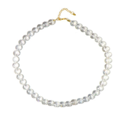 Collier en argent et Quartz Angel Aura