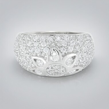 Anillo en plata con Zircón