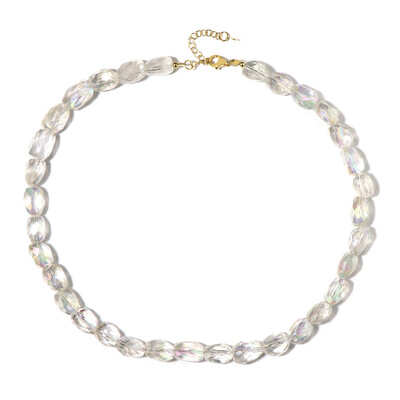 Collier en argent et Quartz Angel Aura