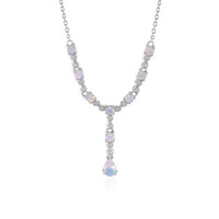 Collier en argent et Opale Welo