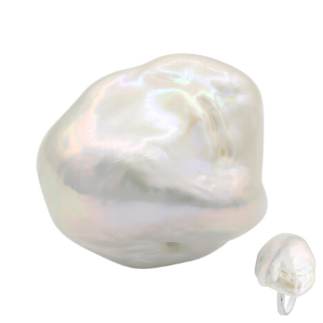 Anillo en plata con Perla Freshwater (TPC)