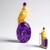 Ciondolo in argento con Ametista (Gems en Vogue)