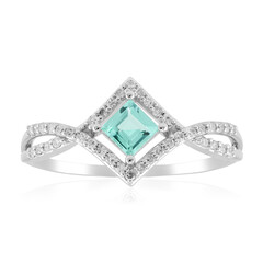 Brasilianischer Paraiba-Turmalin-Goldring