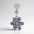 Ciondolo in argento con Iolite del Madagascar
