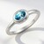 Anello in argento con Zircone Ratanakiri