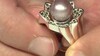 Bague en argent et Perle Ming (Annette classic)