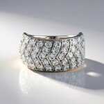 Anello in argento con Zircone (KM by Juwelo)