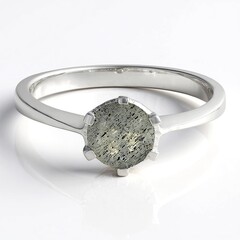 Anello in argento con Spectrolite