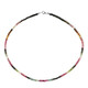 Fancy Tourmaline Silver Necklace