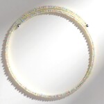 Collana rigida in acciaio con Opale di Welo (Riya)