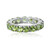 Anillo en plata con Peridoto