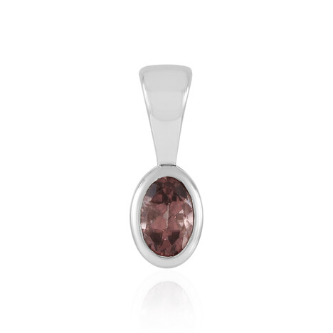 Colgante en plata con Granate de Malaya