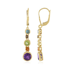 Amethyst Silver Earrings (KM by Juwelo)