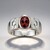 Anello in argento con Tormalina Rosa Brasiliana (Pallanova)