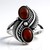Anello in argento con Corniola (Jones Lee)