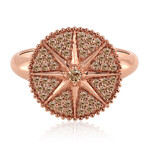 Anello in oro con Diamante Rose de France SI1 di Argyle (Annette)