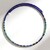 Collana rigida in acciaio con Lapislazzuli (Riya)