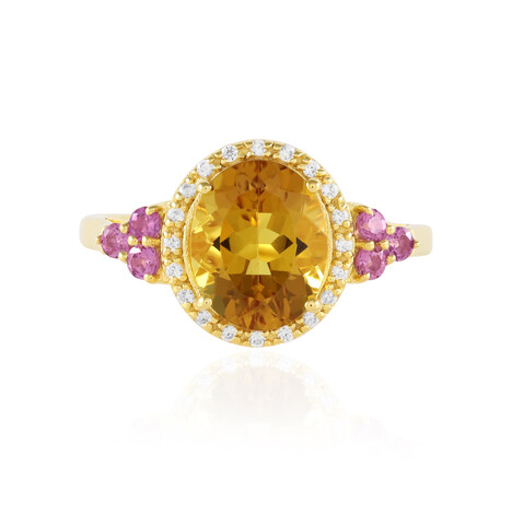 Anello in argento con Scapolite