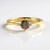 Anello in argento con Diamante Champagne I3