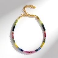 Bracelet en argent et Saphir