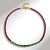 Collana in argento con Rubino (Riya)