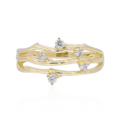 Gouden ring met SI2 (H) Diamanten (CIRARI)