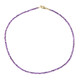Collana in argento con Ametista Zambiana