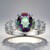 Anello in argento con Quarzo Mistico