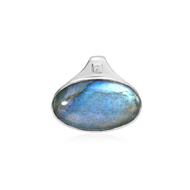 Labradorite Silver Pendant