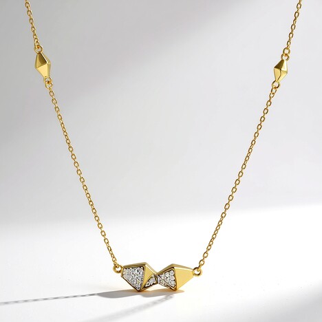 Collier en argent et Zircon
