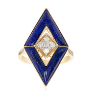 Lapislazuli-Goldring (CIRARI)