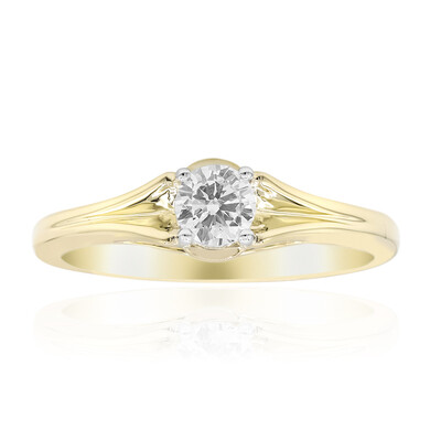 Gouden ring met een Diamant SI1 (G) (Annette)