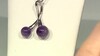 Pendentif en argent et Améthyste