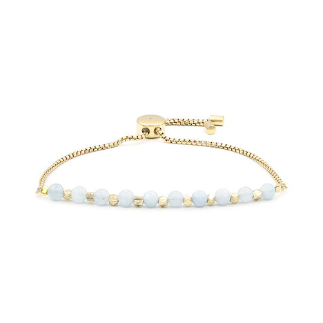 Bracelet en argent et Aigue-marine