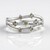 Anillo en plata con Diamante chocolate I2