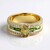 Bague en or et Tanzanite jaune non chauffée  (Adela Gold)