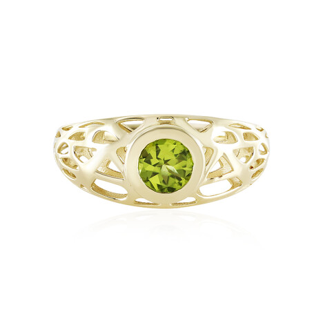 Peridot-Goldring (Ornaments by de Melo)