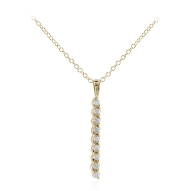 I3 (I) Diamant-Silberhalskette