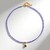 Collana in argento con Tanzanite