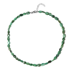 Collana in argento con Smeraldo Socoto