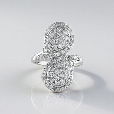 Anillo en plata con Zircón