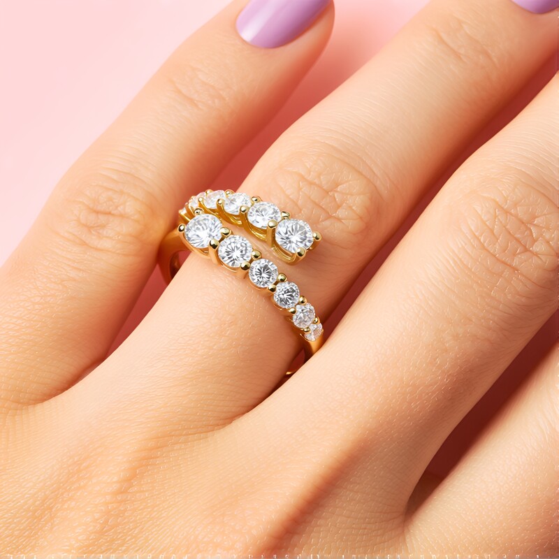 Bague en or et Diamant I2 (H) (de Melo)