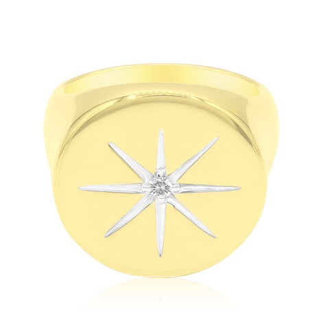 Anello in argento con Diamante I1 (G) (Annette)